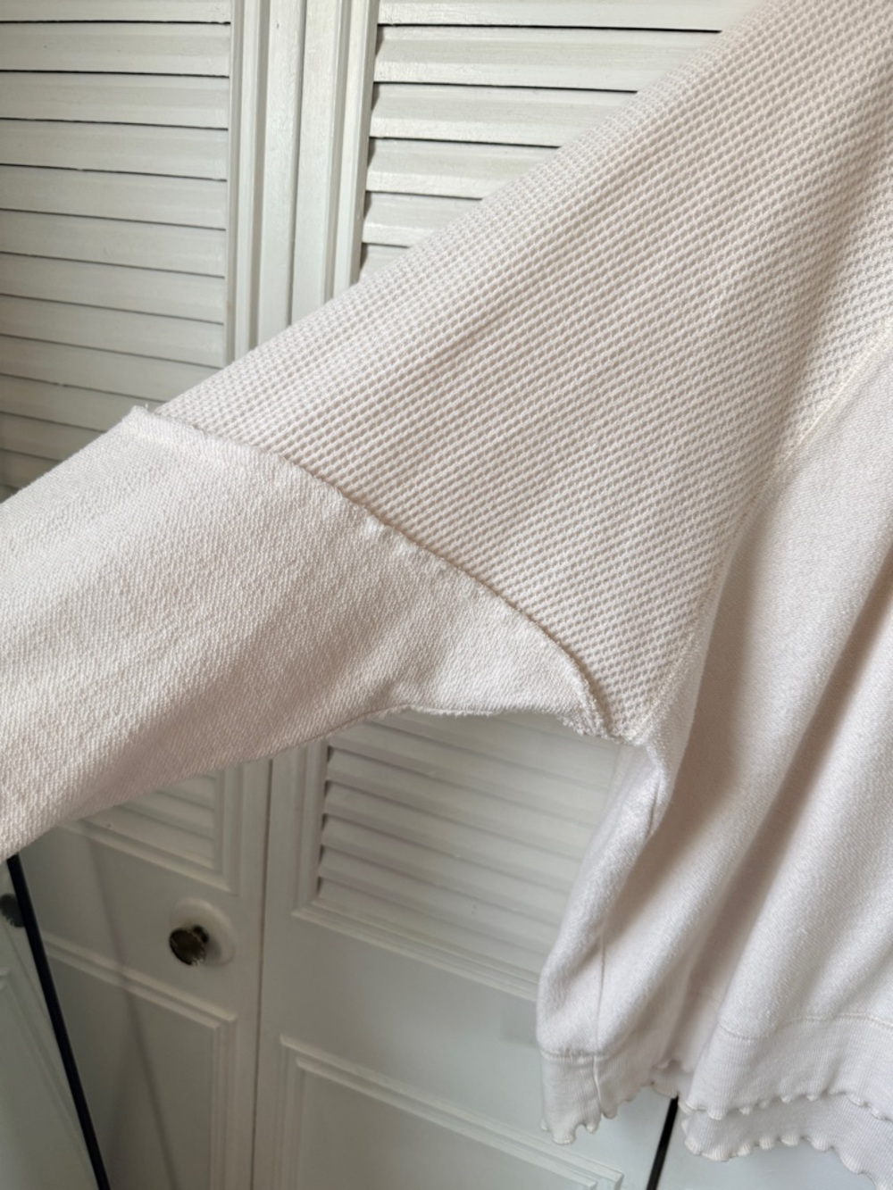 Altar'd State Cream Ribbed Pullover Sweater - Picture 3 of 7